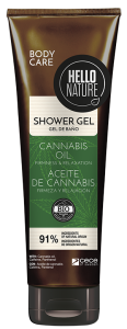 Hello Nature Shower Gel Cannabis Oil Firmness & Relaxation (250mL)