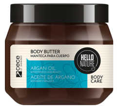 Hello Nature Body Butter Argan Oil Smoothness & Beauty (250mL)