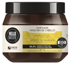 Hello Nature Hair Mask Marula Oil Softness & Shine (300mL)