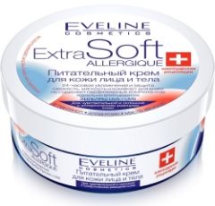 Eveline Cosmetics Extra Soft Nourishing Face And Body Cream For Sensitive Skin (200mL)