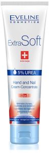 Eveline Cosmetics Extra Soft Hand & Nail Cream-Concentrate 5% Urea (100mL)