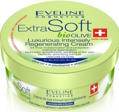 Eveline Cosmetics Extra Soft Bio Olive Luxury Intensely Regenerating Cream (200mL)