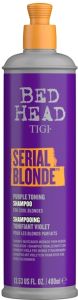 Tigi Bed Head Serial Blonde Purple Toning Shampoo (400mL)