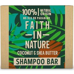 Faith in Nature Shampoo Bar Coconut & Shea Butter (85g)