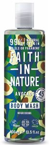 Faith in Nature Nourishing Body Wash/Bath Foam Avocado (400mL)