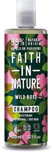 Faith in Nature Restoring Shampoo Wild Rose (400mL)