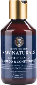 Recipe for Men Raw Naturals Rustic Beard Shampoo & Conditioner (250mL)