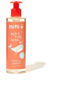 Mini Ü Tropical Berries Hair & Body Wash (250mL)