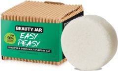 Beauty Jar Easy Peasy Shampoo & Shave Multi-purpose Bar (60g)