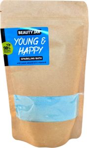 Beauty Jar Young & Happy Sparkling Bath With Sweet Almond Oil And Vitamin E (250g)