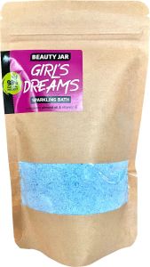 Beauty Jar Girl's Dream Sparkling Bath With Sweet Almond Oil And Vitamin E (250g)