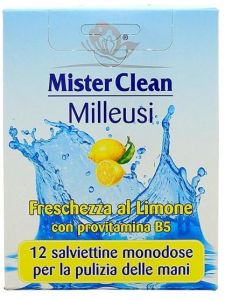 Mister Clean Refreshing Lemon Single Wet Wipes (100psc)