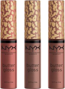 NYX Professional Makeup Ultimate Queen Butter Lip Gloss Trio 