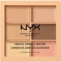 NYX Professional Makeup Conceal, Correct, Contour Palette (1,5g)