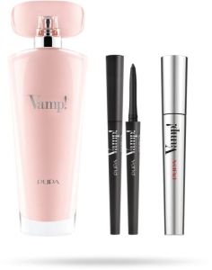 Pupa Vamp! Gift Set Pink EDP (100mL) + Mascara (9mL) + Eye Pencil (0,35g)