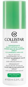 Collistar Multi-Active 24H Deodorant Without Aluminium Salts (100mL)
