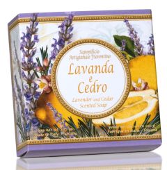Fiorentino Soap Capri Lavender and Cedar (100g)