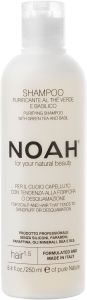 NOAH Purifying Shampoo with Green Tea and Basil (250mL)