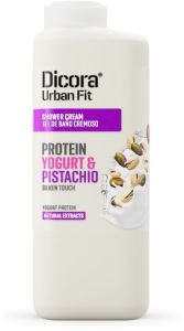 Dicora Urban Fit Shower Cream Protein Yogurt and Pistachio