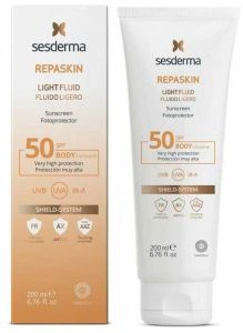 Sesderma Repaskin Light Fluid Body Sunscreen SPF50 (200mL)