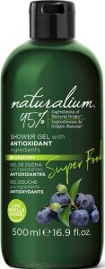 Naturalium Shower Gel Superfood Antioxidant Blueberry (500mL) 