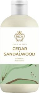 RICH Pure Luxury Cedar & Sandalwood Shower Gel (280mL)