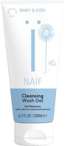 Naïf Cleansing Wash Gel with Natural Cottonseed Extract (200mL)