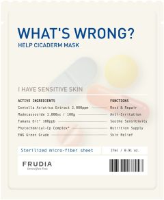 Frudia What's Wrong Help Cicaderm Mask (27mL)