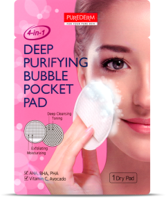 Purederm Deep Cleansing Bubble Pocket Pad
