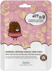 Esfolio Pure Skin Ceramide Coffeine Essence Mask (25mL)