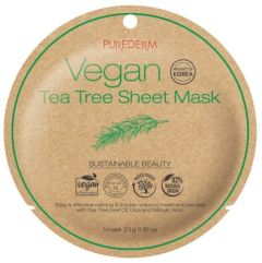 Purederm Vegan Tea Tree Sheet Mask (1pc)