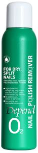 Depend O2 Nailpolish Remover for Dry, Split Nails (100mL)