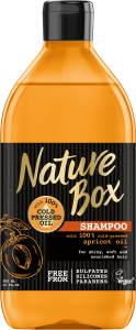 Nature Box Apricot Oil Shampoo (385mL)