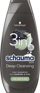 Schauma Men Shampoo Charcoal (400mL)