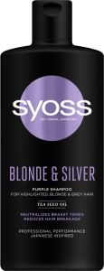 Syoss Shampoo Blonde&Silver (440mL)