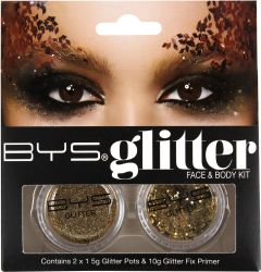 BYS Glitter Face & Body Kit