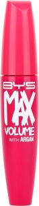 BYS Mascara Max Volume Lash With Argan Oil (10mL) Blackest Black
