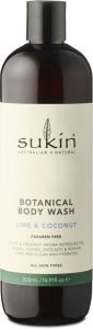 Sukin Lime And Coconut Shower Gel (500mL)