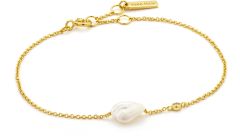 Ania Haie Gold Pearl Bracelet