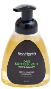 BonMerité Extra Gentle Cleansing Foam for Hands Peppermint (300mL)