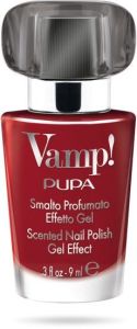 Pupa Vamp! Scented Nail Polish Gel Effect (9mL) Black