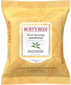 Burt's Bees Facial Cleansing Towelettes with White Tea Extract (30pcs) Normal Skin