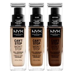 NYX Professional Makeup Can't Stop Won't Stop Full Coverage Foundation (30mL)