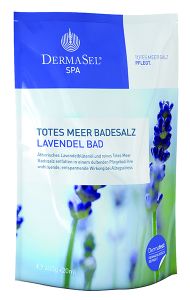 Dermasel Dead Sea Salt Revitalizing Lavender (400g+20mL)