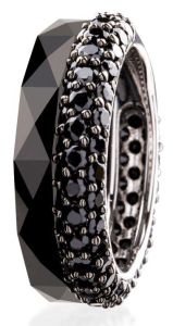 Dondella Ring Ceramic Black 18.5 CJT33-1-R-58