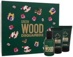 Dsquared2 Green Wood For Him EDT (50mL) + SG (50mL) + ASB (50mL)
