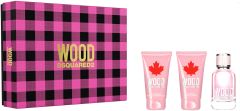 Dsquared2 Wood For Her EDT (50mL) + SG (50mL) + BL (50mL)
