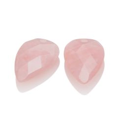 Sparkling Jewels Ear Charms Rose Quartz Blossom Earring Gemstones