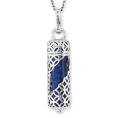 Engelsrufer Necklace Powerful Stone M Lapis Lazuli Silver