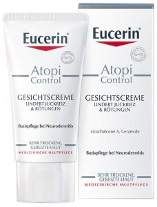 Eucerin AtopiControl Soothing Face Cream (50mL)